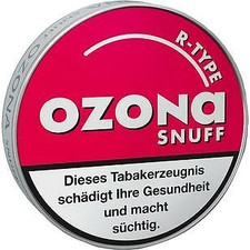 Ozona R-Type Snuff Schnupftabak 10x 6g Dose