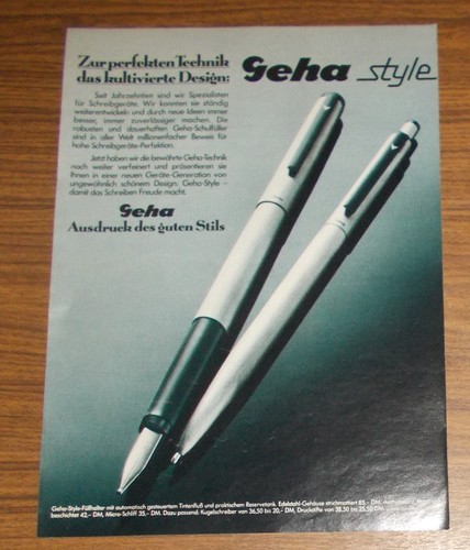 Seltene werbung geha - seltene,