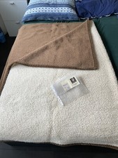 Llamahaar Lama Decke Kuschlig