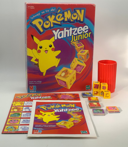 Pokemon yahtzee junior mb - yahtzee, |