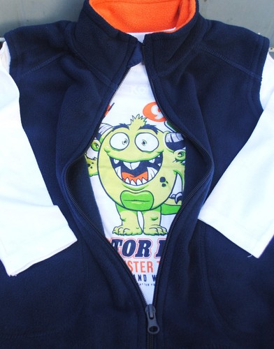 Jungen weste mit - weste,