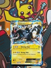 Zekrom EX 51/99 Next Destinies englisch Pokemon Karten leichter Knick  LP  (NM)