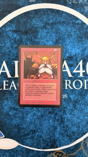 Dwarven warriors alpha mtg - alpha,