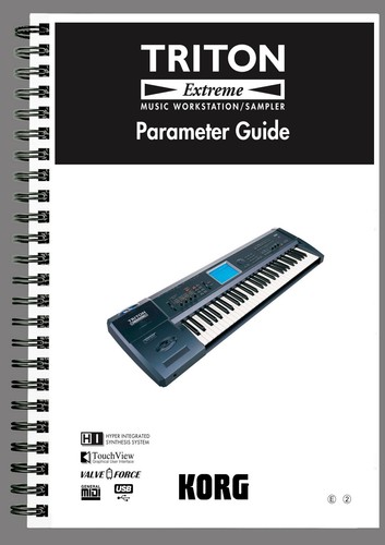 Korg triton extreme parameter - korg,