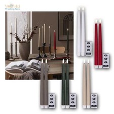 Led stab kerzen 2er - 2er, flamme