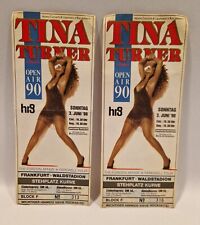 E10-AC TINA TURNER LIVE KONZERT TICKET KONZERTTICKET OPEN AIR 1990 FRANKFURT