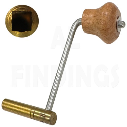 Messing kurbelaufzugs - messing,