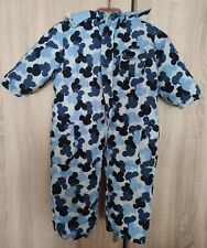 Micky Maus Camouflage Blau Schneeanzug Schön Warm 68 74