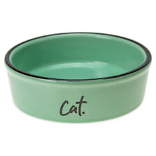 Karlie Katzennapf Keramik II grün 12cm 200ml Spülmaschinenfest 4cm Höhe