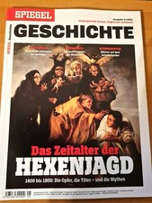 SPIEGEL GESCHICHTE "Das Zeitalter der HEXENJAGD 1400-1800" Ausgabe 5/2021 NEU!