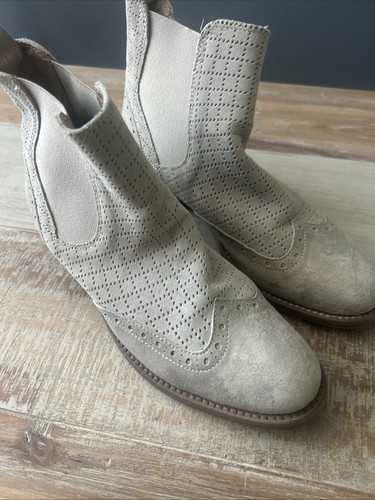 Stiefel stiefelette beige - stiefel,