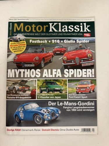 Motor klassik ausgabe 2022 - klassik-ausgabe, 02/2022