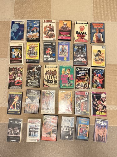 Vhs videokassetten stück - videokassetten,