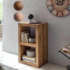 FineBuy Standregal Massivholz