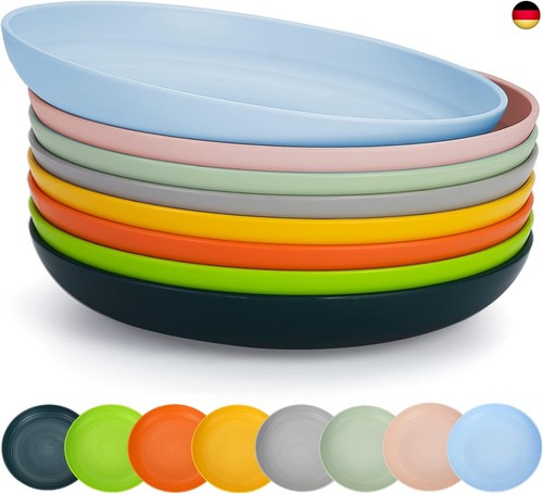 Teller set farben 23cm - teller,