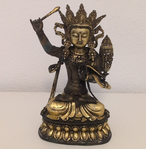 Buddha statue manjushri - statue,