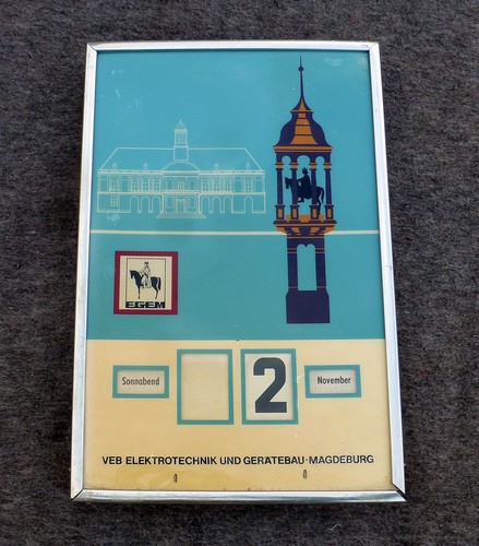 Ddr drehkalender ewiger - ddr,