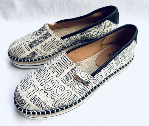 Love moschino espadrilles mit - love,