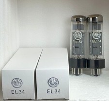 2 neue  Röhren Valvo  EL34 6CA7 matched pair 100%