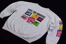 O'Neill Vintage Pullover Jumper Sweatshirt Sweater 80er 80s Skateboard Surf L-XL