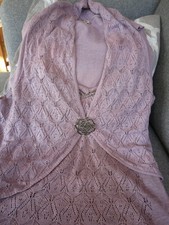 KENZO edles Twinset zart Lila