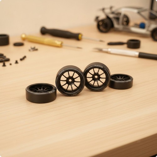 Teiliger drift reifen und - drift,