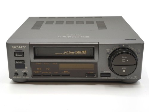 Sony video cassette recorder - sony,