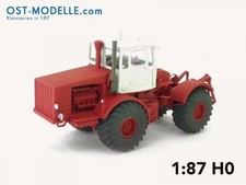 Traktor Kirowez K-700 rot weiss ohne Motorverkleidung 1:87 H0 DDR LPG 