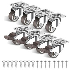 Möbelrollen Set 25mm 8 Stück