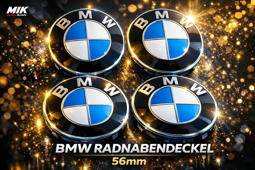 Original bmw nabendeckel - 4x,
