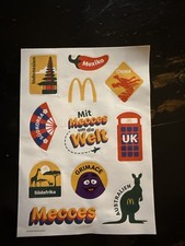 McDonalds Sticker mit Mercedes