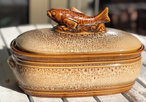 Vintage fischterrine - vintage,