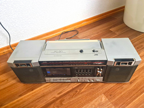 Jvc 30g boombox - jvc, pc-30g