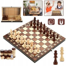 Schachspiel Holz klappbar |