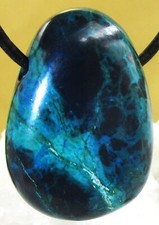 CHRYSOKOLL XL  Trommelstein