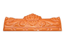 Fliesenbordüre 20x7 cm Fliesen Bad Bordüren London Korona orangebraun gewölbt 