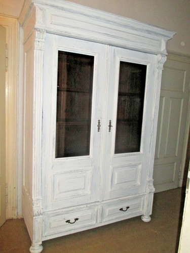 Vintage gründerzeit vitrine - vintage,