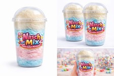 Frische Zuckerwatte 75g im