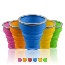 Silikon-Trink-Becher klappbar