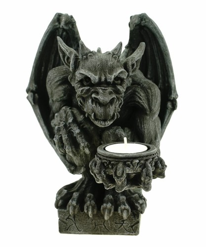 Teelichthalter gargoyle als - teelichthalter,