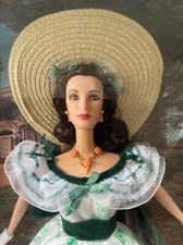 Barbie Scarlett o'Hara, Gold edition, gone with the wind. Barbeque twelve oaks, 