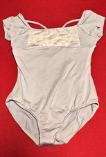 Mirella Ballett-Trikot, hellblau, kurzarm, 8-10 Jahre