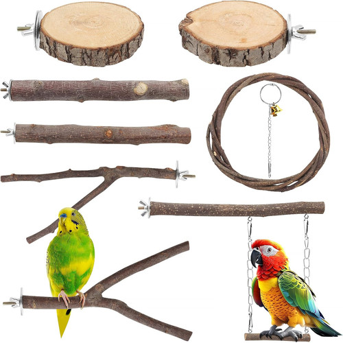 Vogel sitzstangen set aus - vogel,