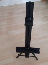 Tischstaffelei Alu, 80 cm hoch, Bildhalter höhenverstellbar