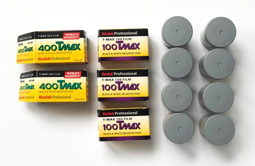 Lot rolls exp - kodak, 35mm