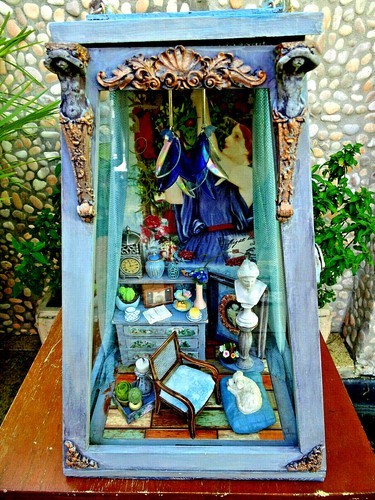 Led laterne diorama dollhouse - led,