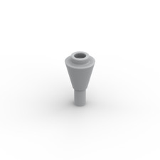 Lego 5x Kegel Pin 1x1 cone