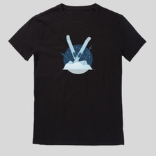 Skifahren Schwungvolle Abfahrt