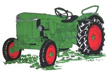 T-Shirt oder Sweat mit "Deutz D25" Traktor