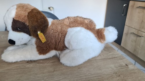 Steiff bernhardiner welpe - bernhardiner,